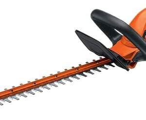 BLACK+DECKER 20V MAX Cordless Hedge Trimmer, 22 Inch Steel Blade, Reduced Vibration, Battery and Charger Included (LHT2220)