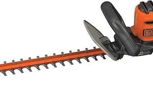 BLACK+DECKER Hedge Trimmer with Saw, 20-Inch, Corded (BEHTS300)