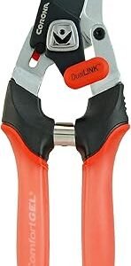 Corona BP 4314D Dual Link Bypass Pruner With Comfort Gel Grips, 3/4 Inch,Red