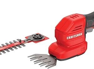 CRAFTSMAN V20 Cordless Handheld Grass Trimmer and Mini Hedge Trimmer Kit (CMCSS800C1)