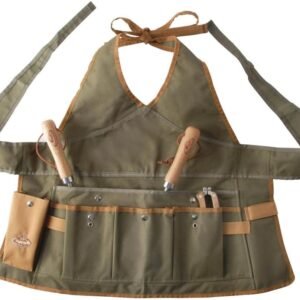 Esschert Design unisex adult gardening aprons, Olive Green, One Size US