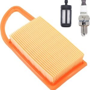 FitBest Air Filter Spark Plug Fuel Filter for Stihl BR500 BR550 BR600 BR700 Backpack Blower 4282 141 0300 4282 141 0300B