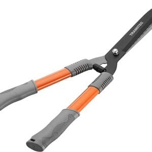 Garden Hedge Shears, Manual Hedge Clippers for Shaping Shrubs and Trimming Bushes. Hedge Clippers & Shears made with Durable Carbon Steel Blades, Shock-Absorbing Bumpers and...