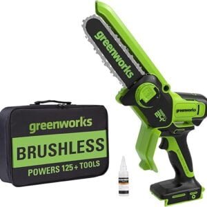 Greenworks 24V 6” Brushless Pruning Saw, Tool Only