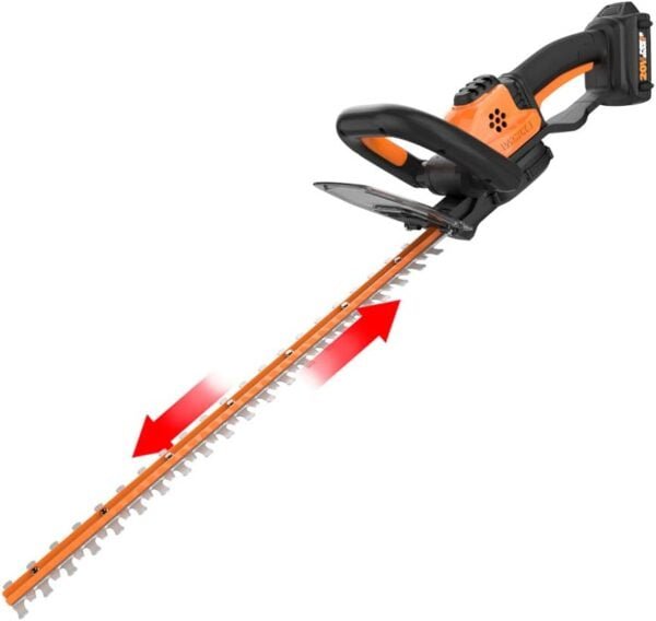 WORX WG261 20V Power Share 22" Cordless Hedge Trimmer (Battery & Charger Included)