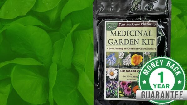 Medicinal Garden Kit - A Complete Natural Pharmacy in Your Backyard